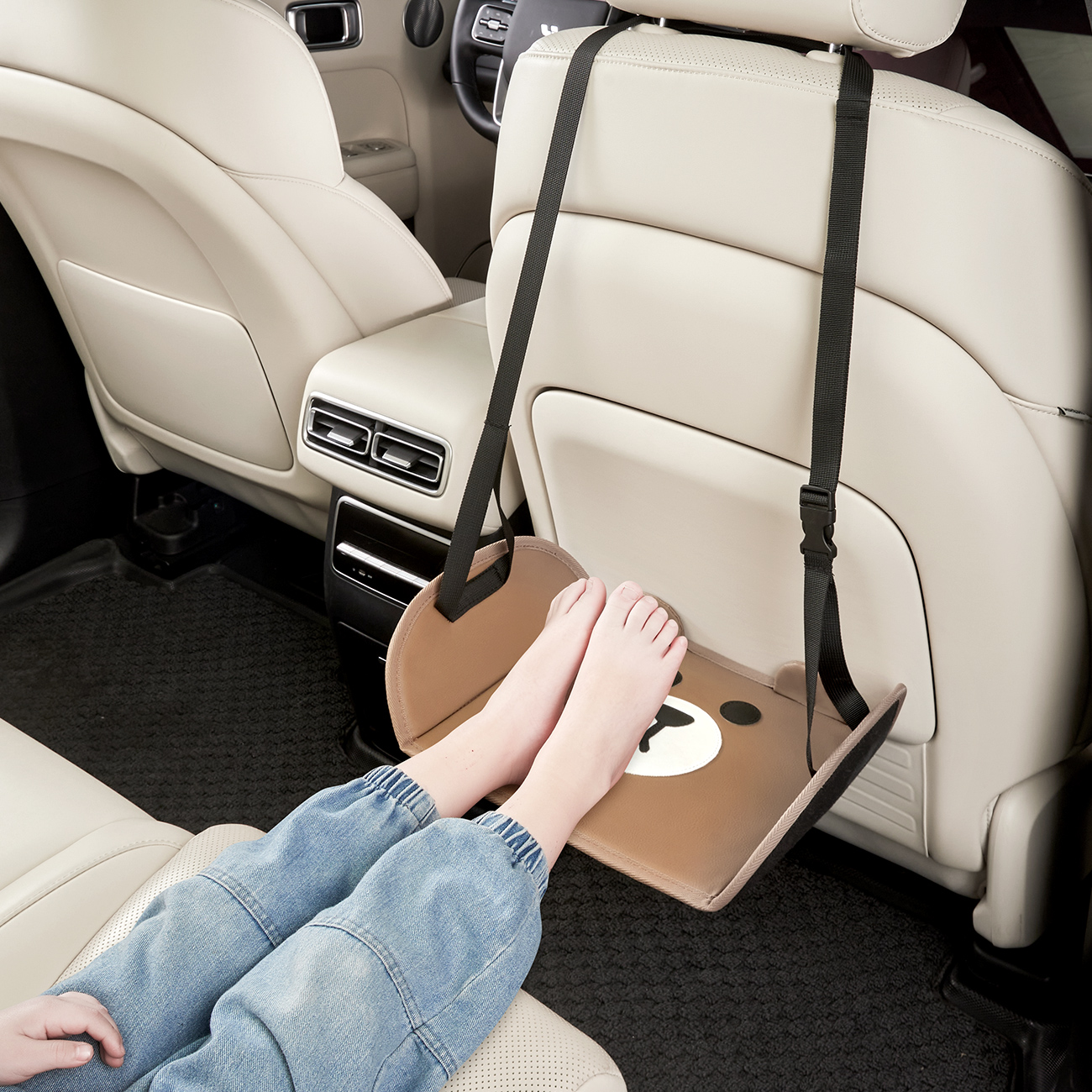 Amazon.co.jp: Cavoyo フットレスト 飛行機 車足置き ハンモック